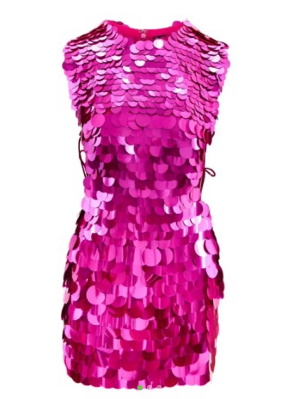 Pink Sequin Mini Dress - Picture 1 of 3
